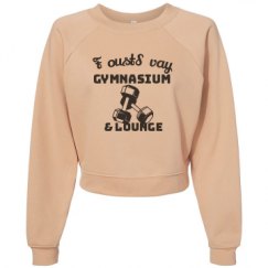 Women's Raglan Pullover Fleece