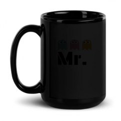 15oz Black Glossy Mug