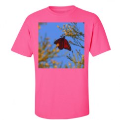 Unisex Ultra Cotton Safety Neon Crewneck Tee