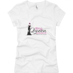 Ladies Slim Fit Basic Promo Jersey Tee