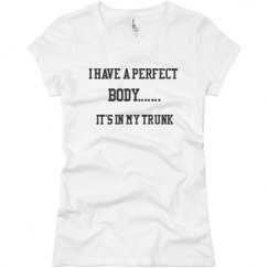 Ladies Slim Fit Basic Promo Jersey Tee