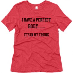 Ladies Relaxed Fit Super Soft Triblend Tee