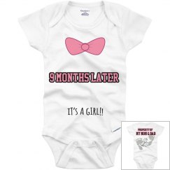 Baby its a girl top