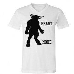 Unisex V-Neck Jersey Tee