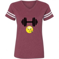 Ladies Relaxed Fit Vintage Sports Tee