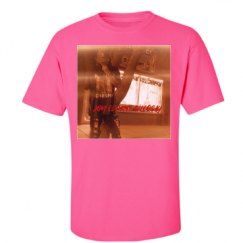 Unisex Ultra Cotton Safety Neon Crewneck Tee