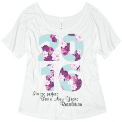 Ladies Flowy Slouchy Tee