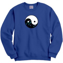 Unisex Film and Foil Crewneck Sweatshirt