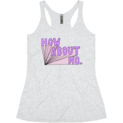 Ladies Slim Fit Super Soft Racerback Triblend Tank
