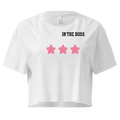 Ladies Festival Cali Crop Top Tee