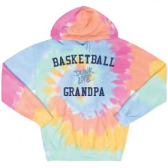 Unisex Tie-Dye Fleece Hoodie