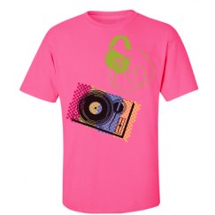 Unisex Ultra Cotton Safety Neon Crewneck Tee