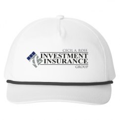 Snapback Five-Panel Rope Hat