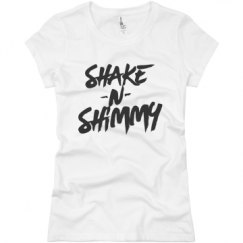 Ladies Slim Fit Basic Promo Jersey Tee