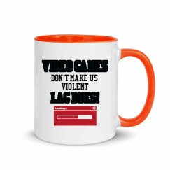 11oz Ceramic Mug with Color Inside