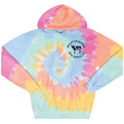 Unisex Tie-Dye Fleece Hoodie