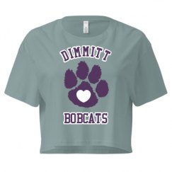 Ladies Festival Cali Crop Top Tee