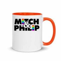 11oz Ceramic Mug with Color Inside