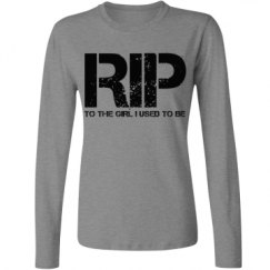 Ladies Relaxed Fit Basic Long Sleeve Tee