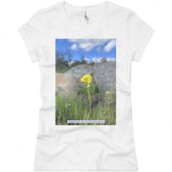 Ladies Slim Fit Basic Promo Jersey Tee