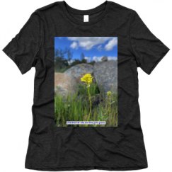 Ladies Relaxed Fit Super Soft Triblend Tee