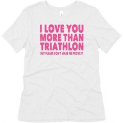 Ladies Relaxed Fit Super Soft Triblend Tee