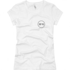 Ladies Slim Fit Basic Promo Jersey Tee