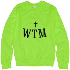 Unisex Neon Crewneck Sweatshirt