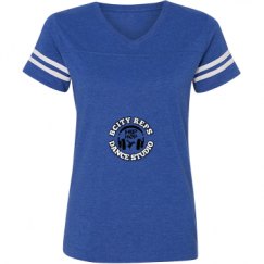 Ladies Relaxed Fit Vintage Sports Tee