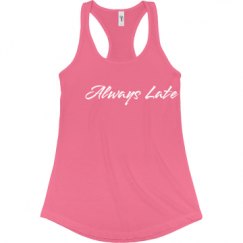 Ladies Slim Fit Racerback Tank Top