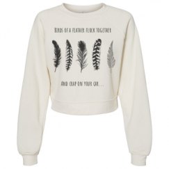 Women's Raglan Pullover Fleece