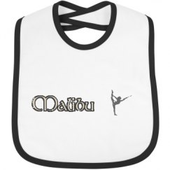 Infant Contrast Trim Bib