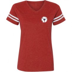 Ladies Relaxed Fit Vintage Sports Tee