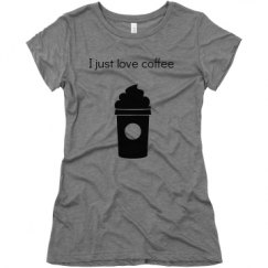 Ladies Slim Fit Super Soft Triblend Tee