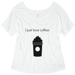 Ladies Flowy Slouchy Tee