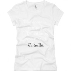 Ladies Slim Fit Basic Promo Jersey Tee
