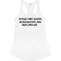 Ladies Slim Fit Racerback Tank Top