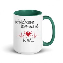 15oz Ceramic Mug with Color Inside