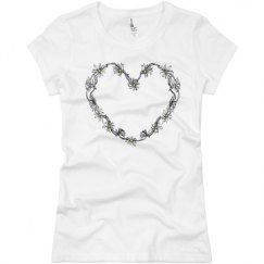 Ladies Slim Fit Basic Promo Jersey Tee