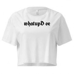 Ladies Festival Cali Crop Top Tee