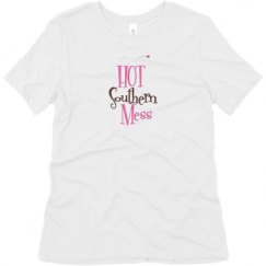 Ladies Relaxed Fit Super Soft Triblend Tee