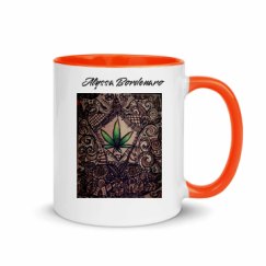 11oz Ceramic Mug with Color Inside