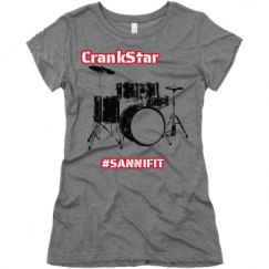 Ladies Slim Fit Super Soft Triblend Tee