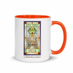 11oz Ceramic Mug with Color Inside