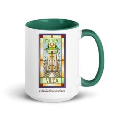 15oz Ceramic Mug with Color Inside