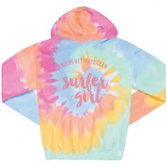 Unisex Tie-Dye Fleece Hoodie