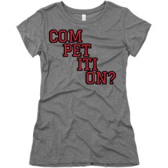 Ladies Slim Fit Super Soft Triblend Tee