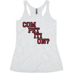 Ladies Slim Fit Super Soft Racerback Triblend Tank