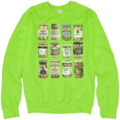 Unisex Neon Crewneck Sweatshirt