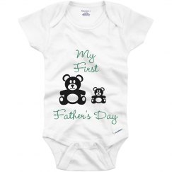 My First Father's Day Onesie